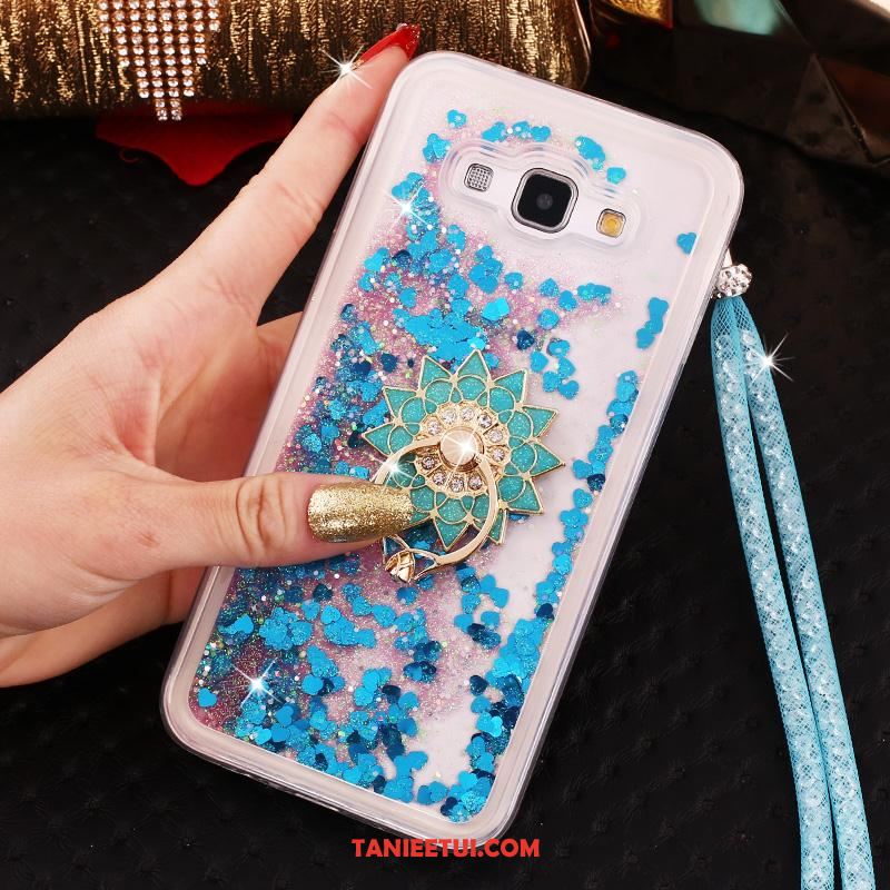 Etui Samsung Galaxy A8 Wspornik Purpurowy Ochraniacz, Futerał Samsung Galaxy A8 Kreatywne Gwiazda Wiszące Ozdoby