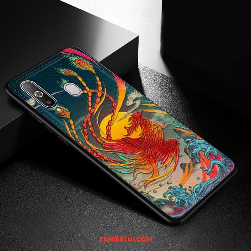 Etui Samsung Galaxy A8s Anti-fall Silikonowe Relief, Obudowa Samsung Galaxy A8s Cienkie Moda Chiński Styl