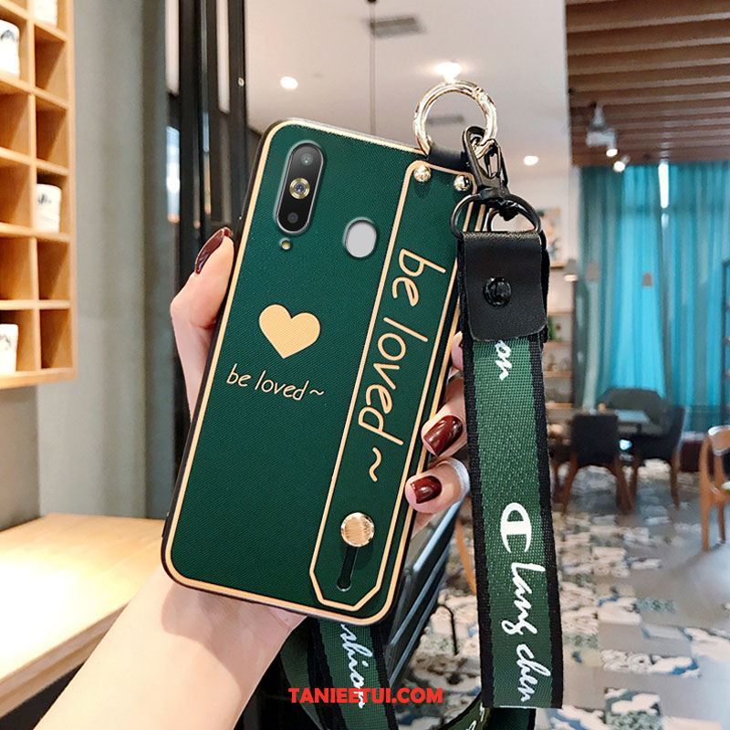 Etui Samsung Galaxy A8s Telefon Komórkowy Vintage Wspornik, Futerał Samsung Galaxy A8s Anti-fall Wiatr Czerwony Netto