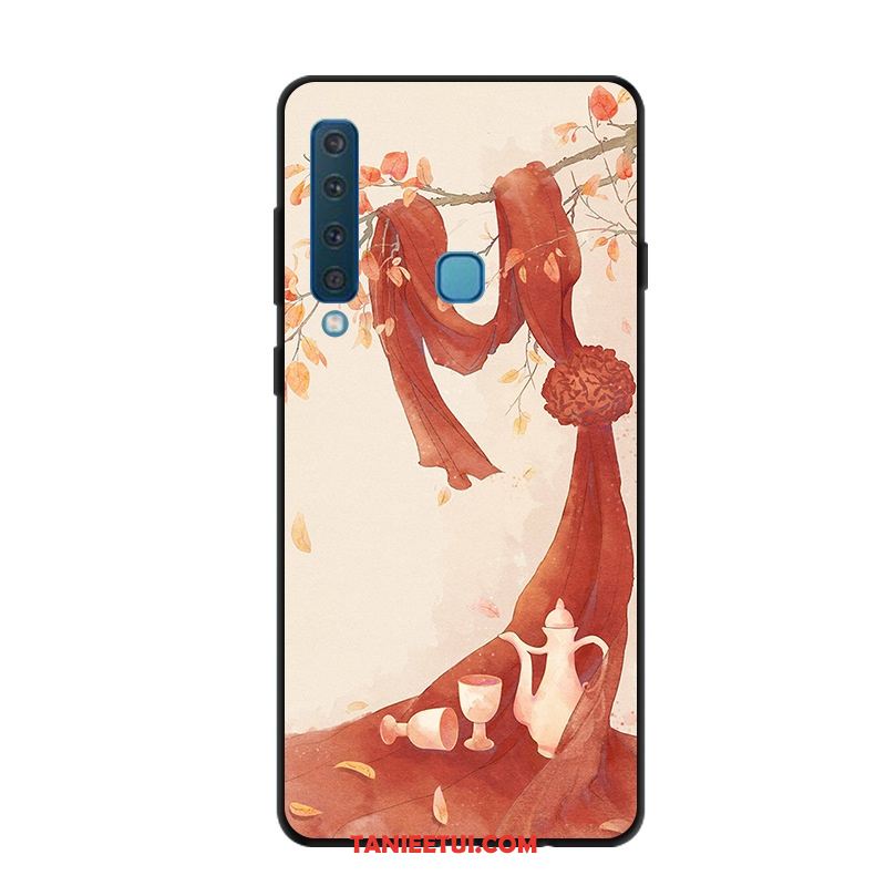 Etui Samsung Galaxy A9 2018 Kolor Niebieski Kreatywne, Pokrowce Samsung Galaxy A9 2018 Vintage Tendencja Chiński Styl