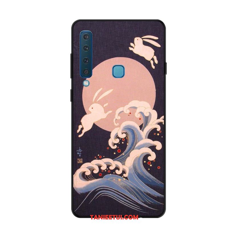 Etui Samsung Galaxy A9 2018 Kolor Niebieski Kreatywne, Pokrowce Samsung Galaxy A9 2018 Vintage Tendencja Chiński Styl