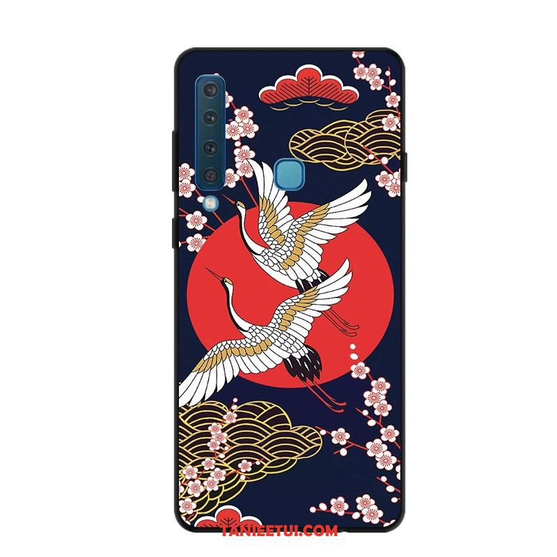 Etui Samsung Galaxy A9 2018 Kolor Niebieski Kreatywne, Pokrowce Samsung Galaxy A9 2018 Vintage Tendencja Chiński Styl