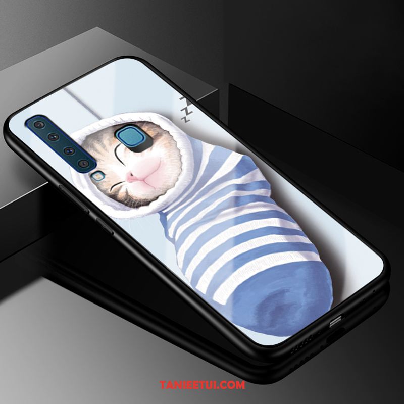 Etui Samsung Galaxy A9 2018 Piękny Niebieski All Inclusive, Futerał Samsung Galaxy A9 2018 Gwiazda Kreskówka Szkło