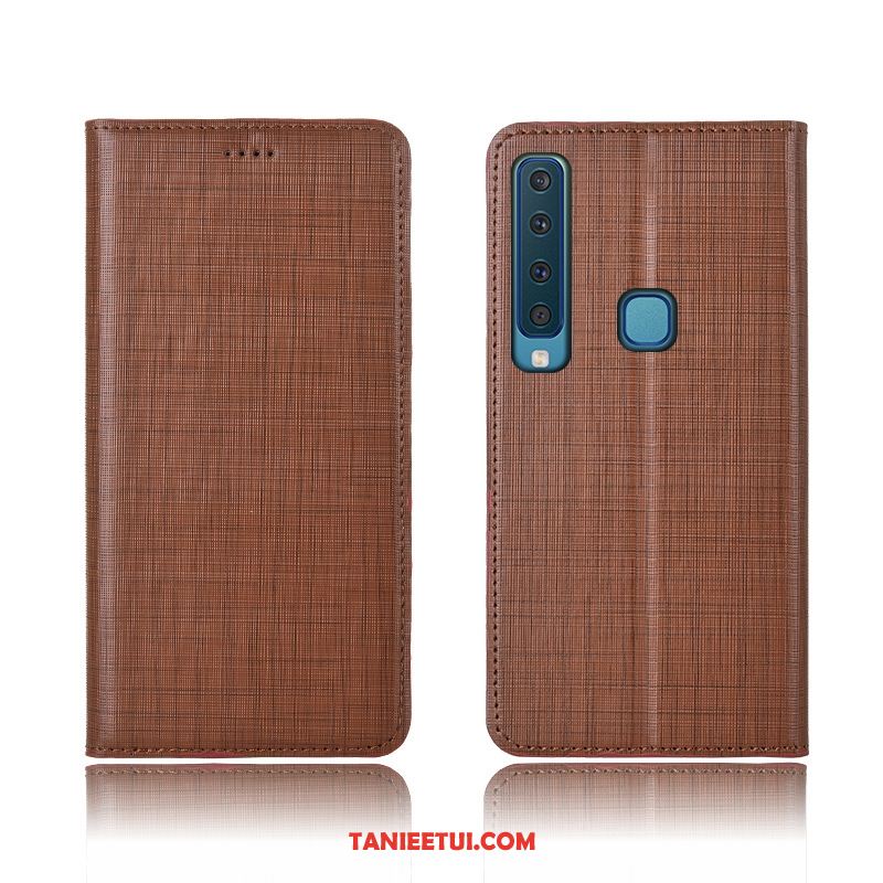Etui Samsung Galaxy A9 2018 Silikonowe All Inclusive Anti-fall, Futerał Samsung Galaxy A9 2018 Gwiazda Nowy Czerwony