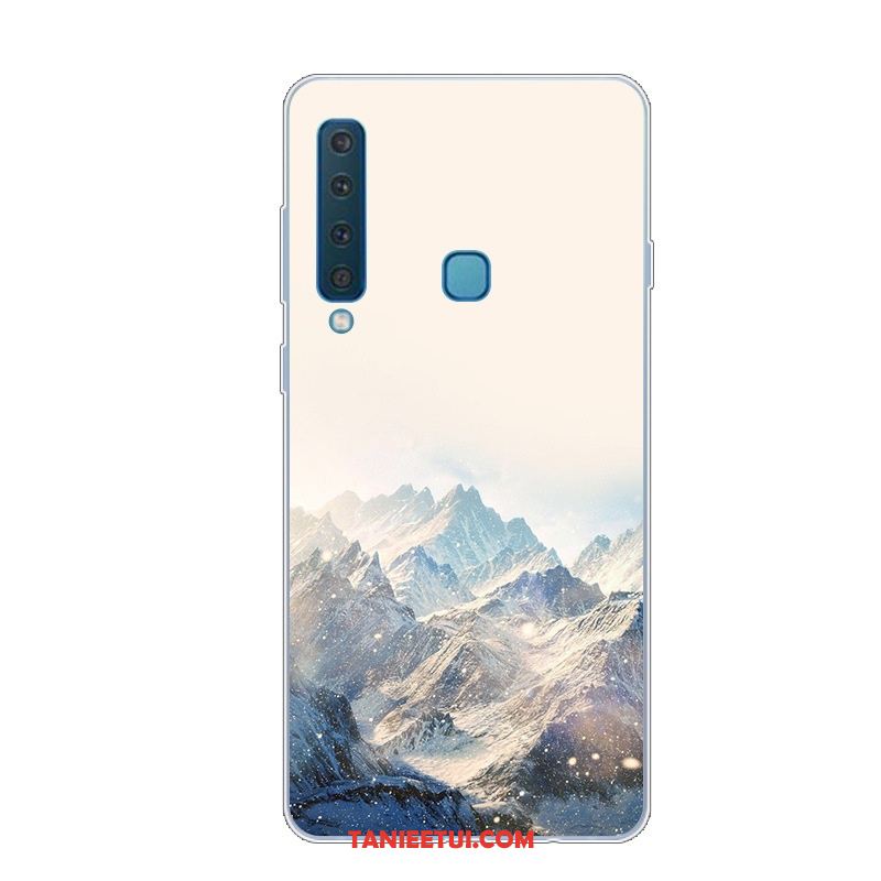 Etui Samsung Galaxy A9 2018 Telefon Komórkowy Kreatywne Gwiazda, Obudowa Samsung Galaxy A9 2018 Czerwony Netto Niebieski Tendencja