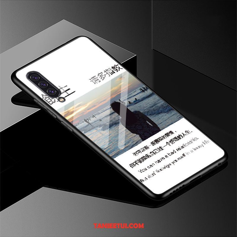 Etui Samsung Galaxy A90 5g Brytyjski Biały Gwiazda, Futerał Samsung Galaxy A90 5g Anti-fall Zakochani Silikonowe