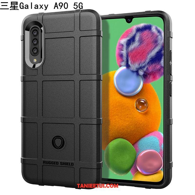 Etui Samsung Galaxy A90 5g Czarny Gwiazda All Inclusive, Pokrowce Samsung Galaxy A90 5g Silikonowe Osobowość Wzór