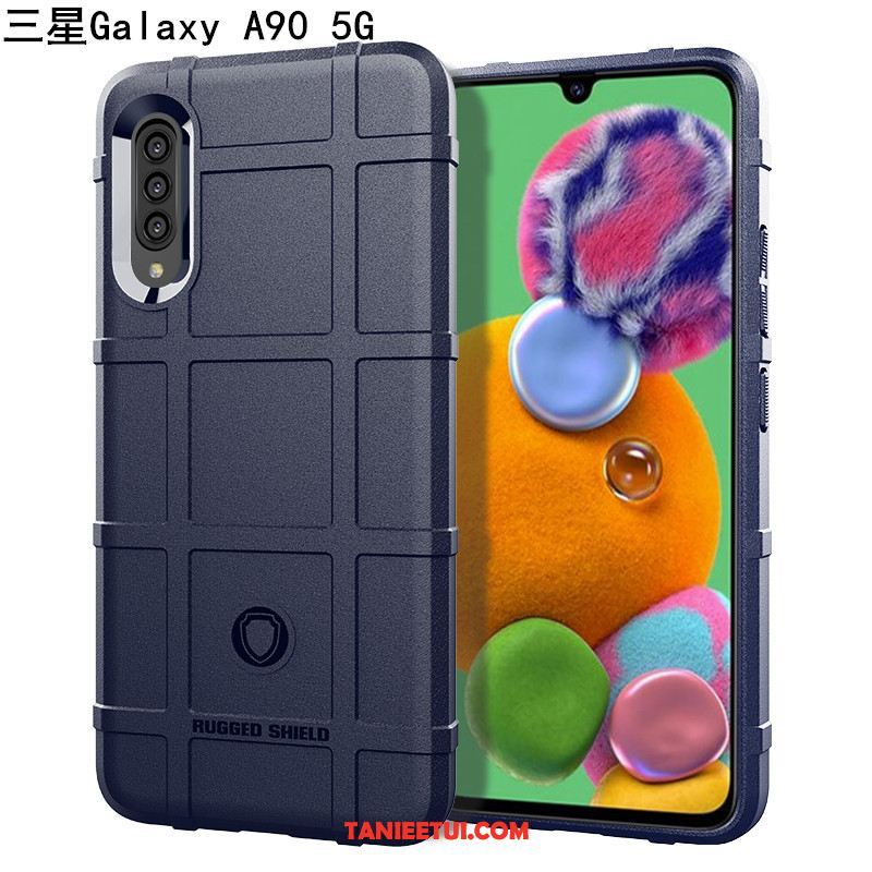 Etui Samsung Galaxy A90 5g Czarny Gwiazda All Inclusive, Pokrowce Samsung Galaxy A90 5g Silikonowe Osobowość Wzór