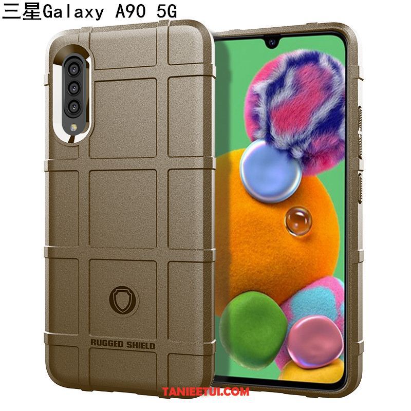 Etui Samsung Galaxy A90 5g Czarny Gwiazda All Inclusive, Pokrowce Samsung Galaxy A90 5g Silikonowe Osobowość Wzór