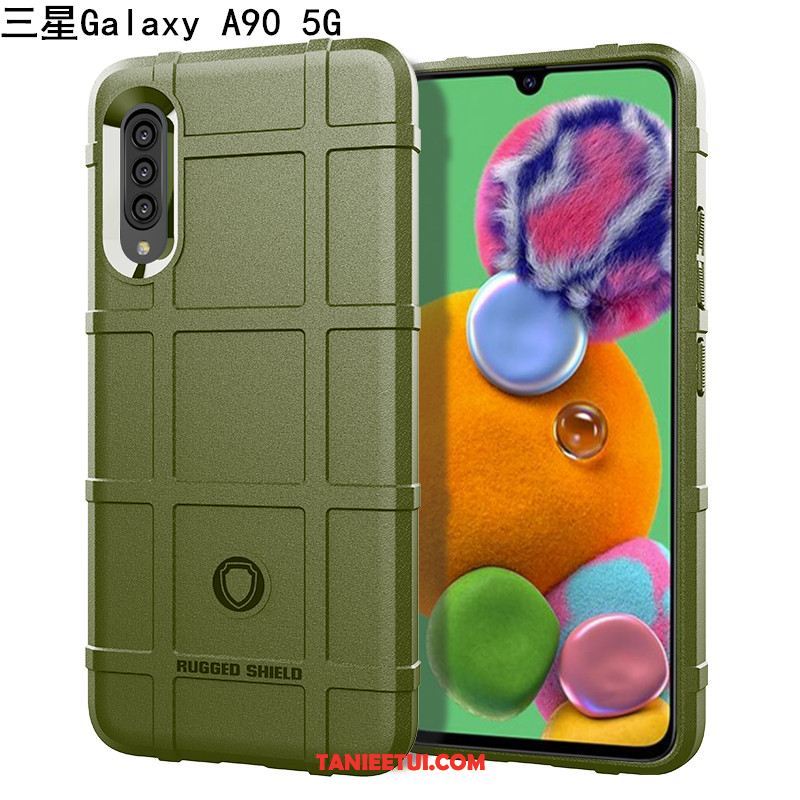 Etui Samsung Galaxy A90 5g Czarny Gwiazda All Inclusive, Pokrowce Samsung Galaxy A90 5g Silikonowe Osobowość Wzór