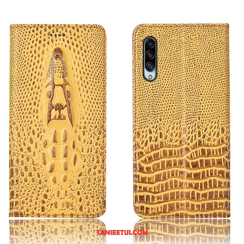 Etui Samsung Galaxy A90 5g Gwiazda Krokodyl Prawdziwa Skóra, Pokrowce Samsung Galaxy A90 5g Ochraniacz Anti-fall All Inclusive