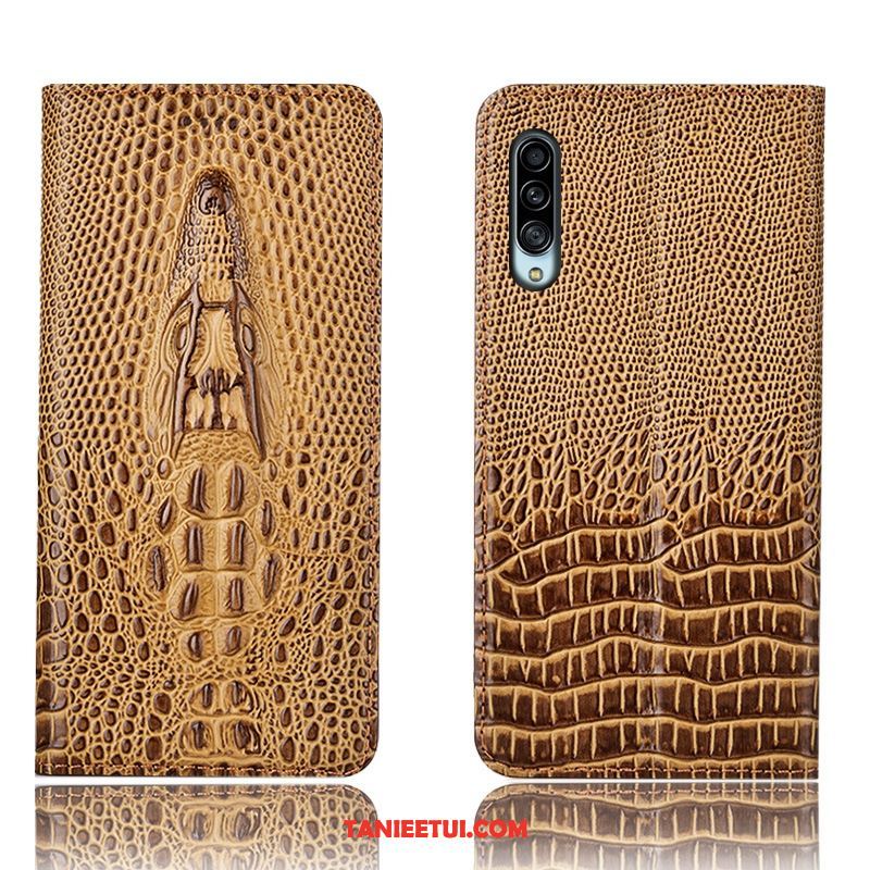 Etui Samsung Galaxy A90 5g Gwiazda Krokodyl Prawdziwa Skóra, Pokrowce Samsung Galaxy A90 5g Ochraniacz Anti-fall All Inclusive