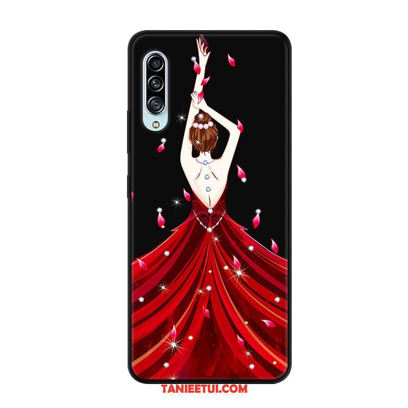 Etui Samsung Galaxy A90 5g Gwiazda Telefon Komórkowy Ochraniacz, Futerał Samsung Galaxy A90 5g Silikonowe Czarny Anti-fall