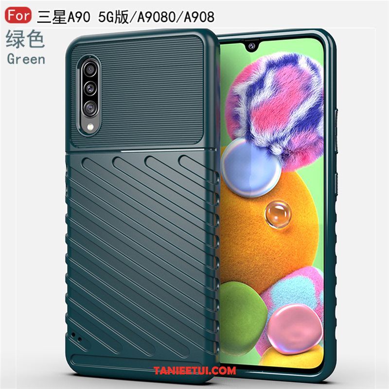 Etui Samsung Galaxy A90 5g Ochraniacz Telefon Komórkowy Proste, Pokrowce Samsung Galaxy A90 5g Tendencja Anti-fall Biznes