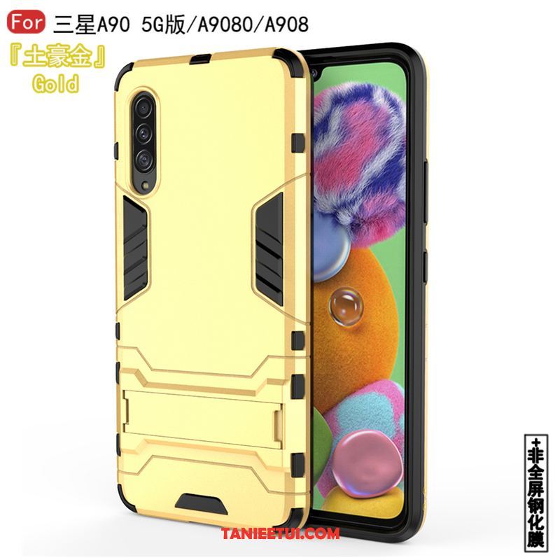 Etui Samsung Galaxy A90 5g Osobowość Biznes Wzór, Obudowa Samsung Galaxy A90 5g Telefon Komórkowy Ochraniacz All Inclusive