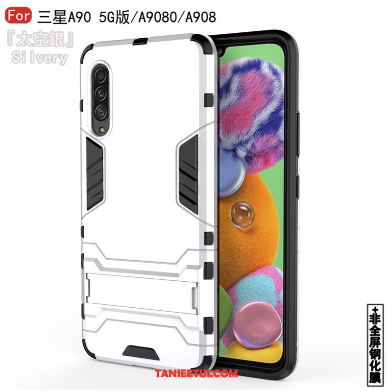 Etui Samsung Galaxy A90 5g Osobowość Biznes Wzór, Obudowa Samsung Galaxy A90 5g Telefon Komórkowy Ochraniacz All Inclusive