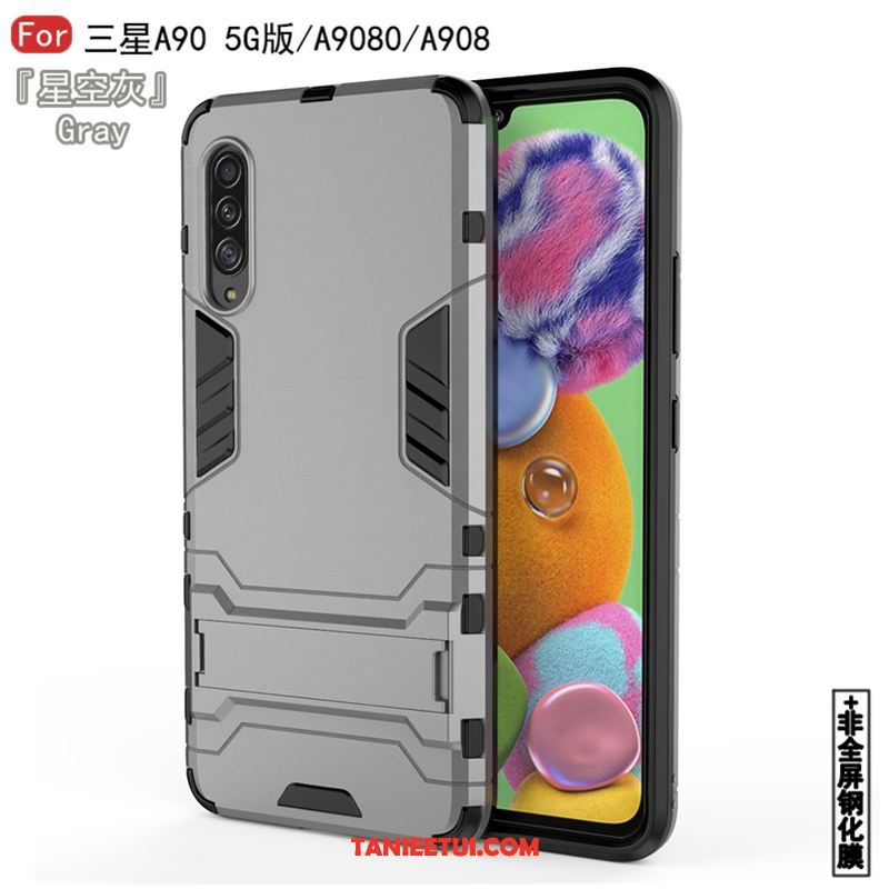 Etui Samsung Galaxy A90 5g Osobowość Biznes Wzór, Obudowa Samsung Galaxy A90 5g Telefon Komórkowy Ochraniacz All Inclusive