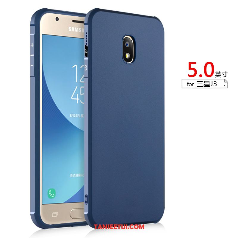 Etui Samsung Galaxy J3 2017 Anti-fall Ochraniacz Gwiazda, Pokrowce Samsung Galaxy J3 2017 Silikonowe Niebieski Telefon Komórkowy