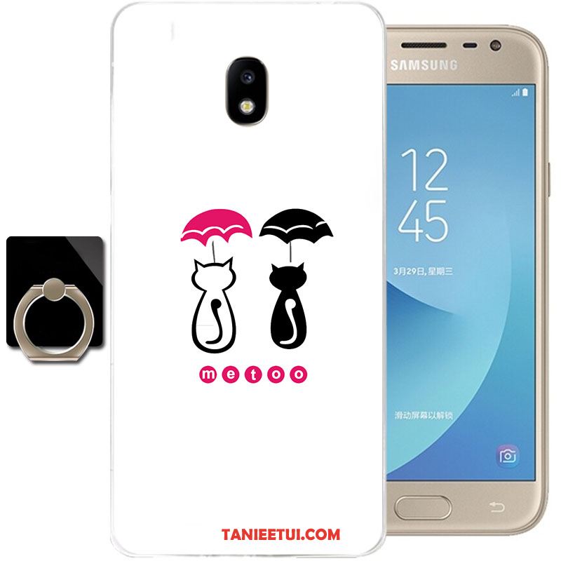 Etui Samsung Galaxy J3 2017 Anti-fall Przezroczysty Niebieski, Obudowa Samsung Galaxy J3 2017 Silikonowe Miękki Gwiazda