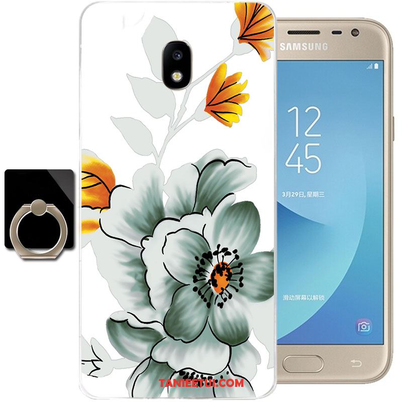 Etui Samsung Galaxy J3 2017 Anti-fall Przezroczysty Niebieski, Obudowa Samsung Galaxy J3 2017 Silikonowe Miękki Gwiazda