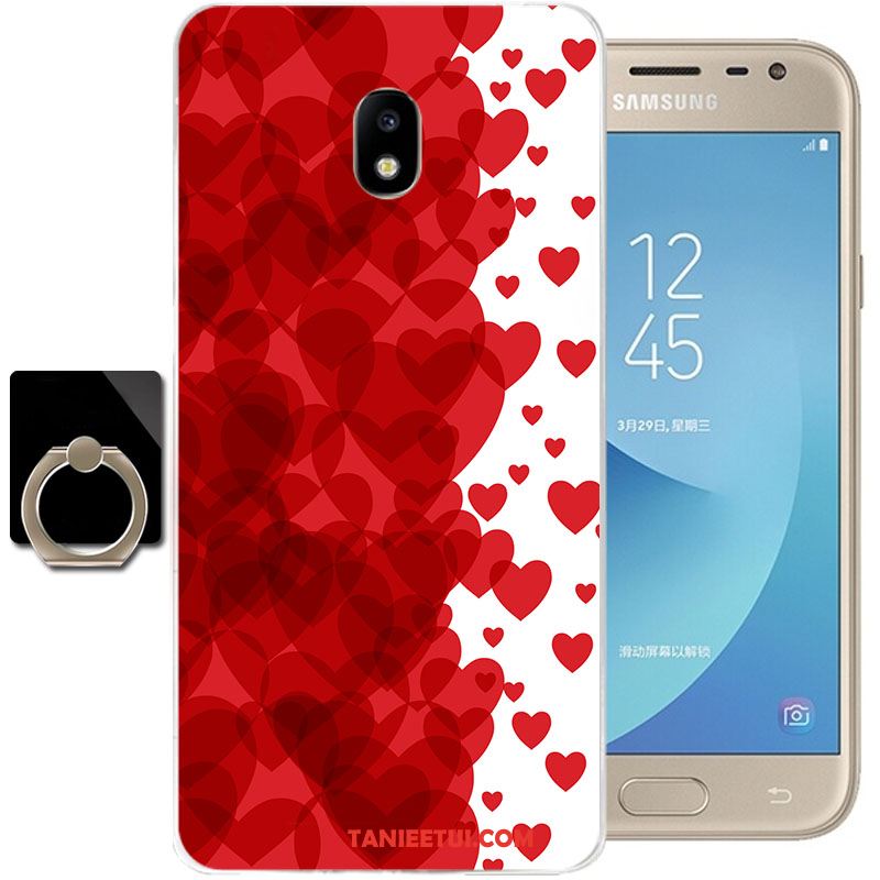 Etui Samsung Galaxy J3 2017 Anti-fall Przezroczysty Niebieski, Obudowa Samsung Galaxy J3 2017 Silikonowe Miękki Gwiazda