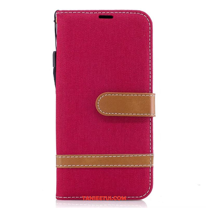 Etui Samsung Galaxy J3 2017 Denim Skórzany Futerał Klapa, Pokrowce Samsung Galaxy J3 2017 Gwiazda Telefon Komórkowy Ochraniacz