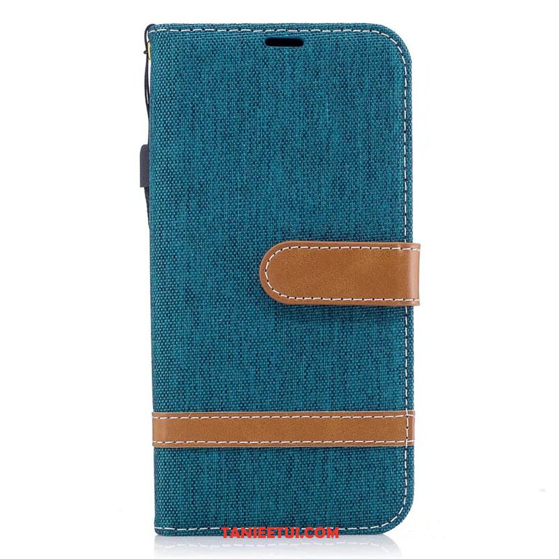 Etui Samsung Galaxy J3 2017 Denim Skórzany Futerał Klapa, Pokrowce Samsung Galaxy J3 2017 Gwiazda Telefon Komórkowy Ochraniacz