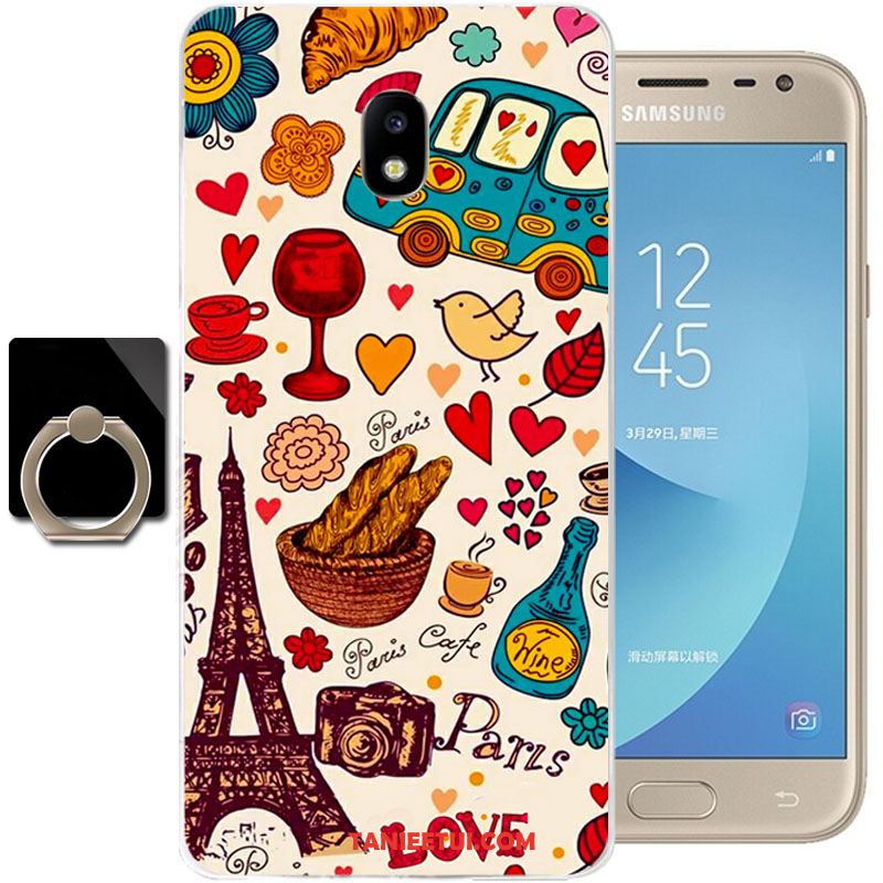 Etui Samsung Galaxy J3 2017 Gwiazda Miękki Ochraniacz, Obudowa Samsung Galaxy J3 2017 All Inclusive Silikonowe Zielony