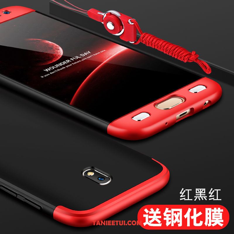 Etui Samsung Galaxy J3 2017 Ochraniacz Anti-fall All Inclusive, Futerał Samsung Galaxy J3 2017 Telefon Komórkowy Gwiazda Czerwony