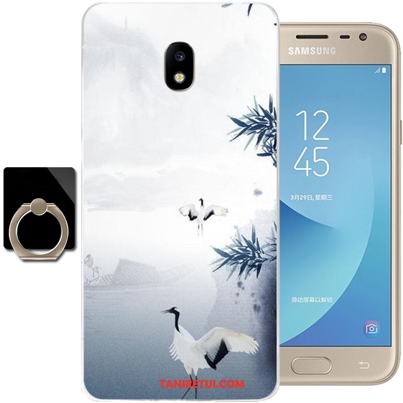 Etui Samsung Galaxy J3 2017 Ochraniacz Telefon Komórkowy Atrament, Pokrowce Samsung Galaxy J3 2017 All Inclusive Silikonowe Miękki