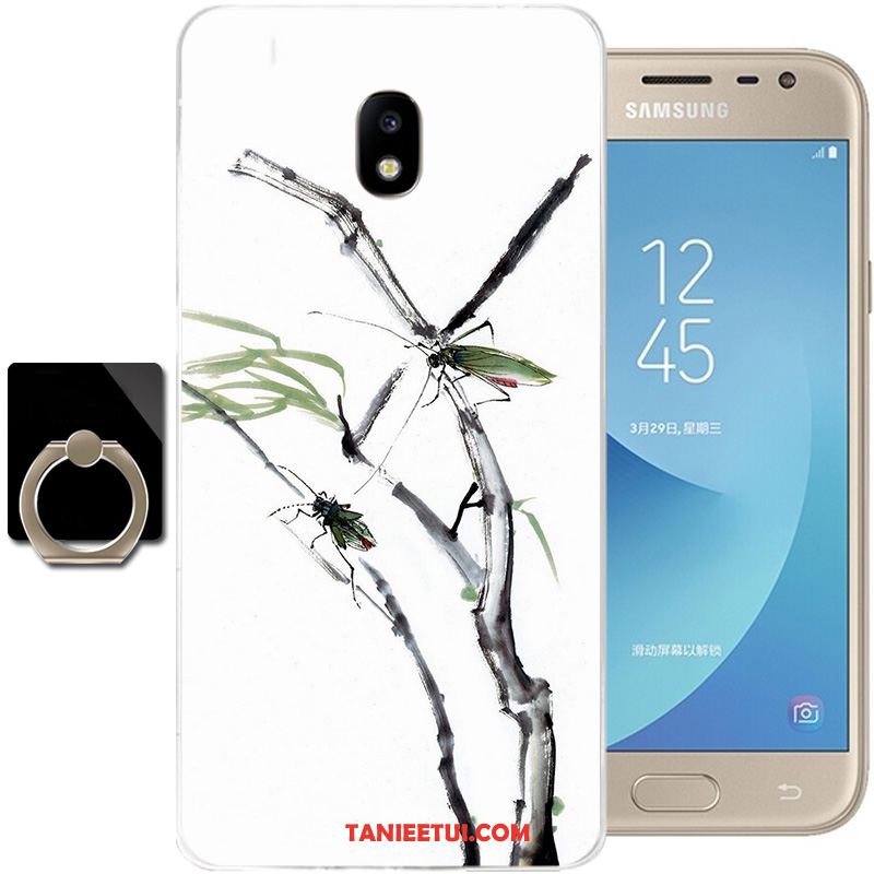 Etui Samsung Galaxy J3 2017 Ochraniacz Telefon Komórkowy Atrament, Pokrowce Samsung Galaxy J3 2017 All Inclusive Silikonowe Miękki