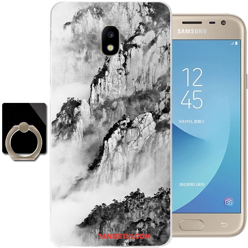 Etui Samsung Galaxy J3 2017 Ochraniacz Telefon Komórkowy Atrament, Pokrowce Samsung Galaxy J3 2017 All Inclusive Silikonowe Miękki