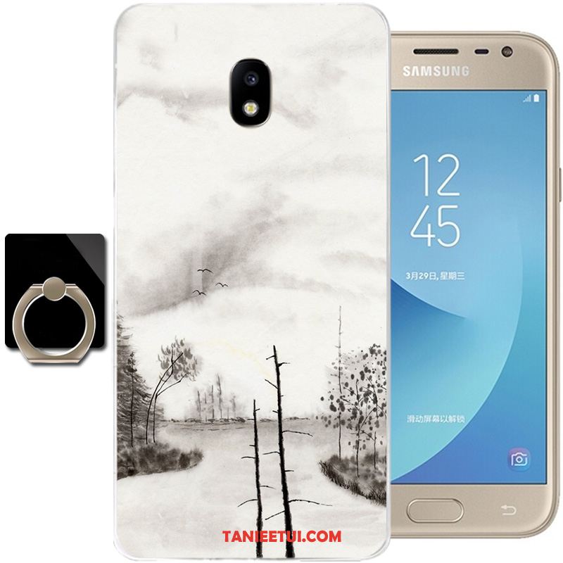 Etui Samsung Galaxy J3 2017 Ochraniacz Telefon Komórkowy Atrament, Pokrowce Samsung Galaxy J3 2017 All Inclusive Silikonowe Miękki