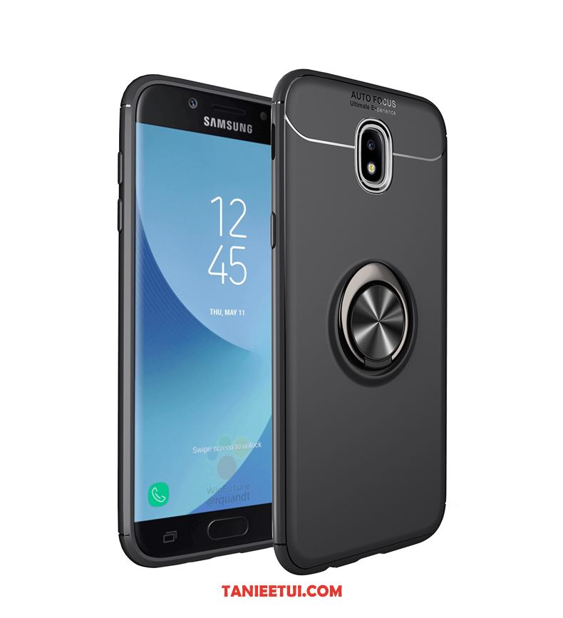 Etui Samsung Galaxy J5 2017 Anti-fall All Inclusive Czarny, Futerał Samsung Galaxy J5 2017 Telefon Komórkowy Na Pokładzie Ring