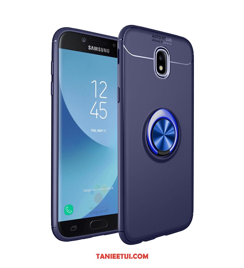 Etui Samsung Galaxy J5 2017 Anti-fall All Inclusive Czarny, Futerał Samsung Galaxy J5 2017 Telefon Komórkowy Na Pokładzie Ring