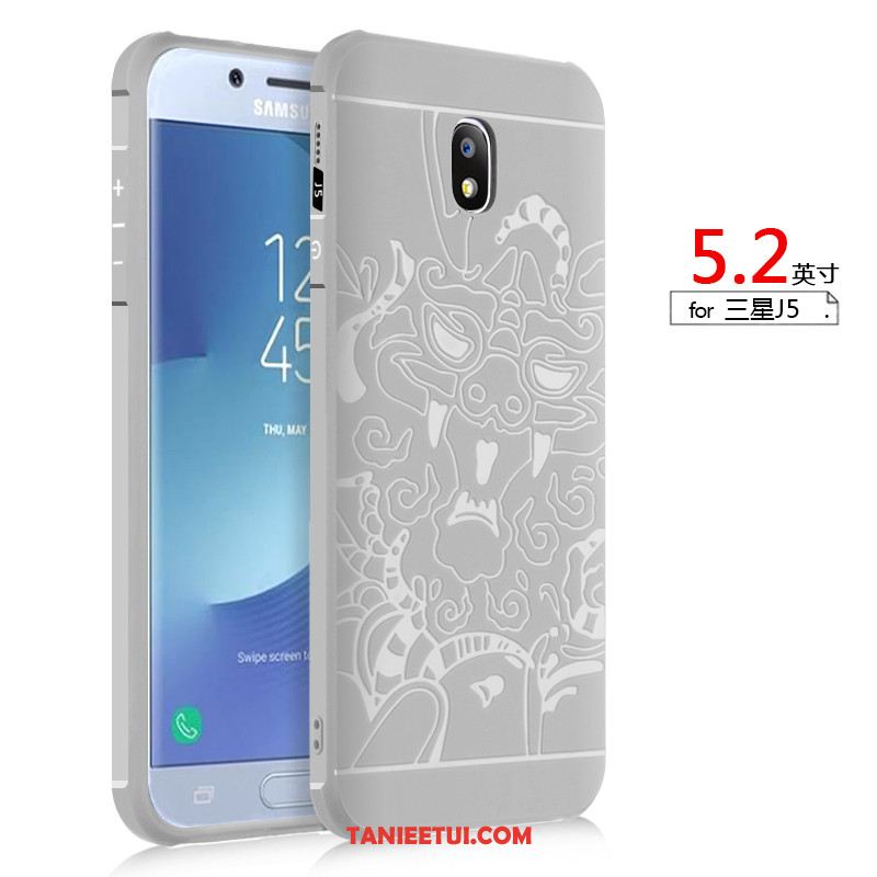 Etui Samsung Galaxy J5 2017 Telefon Komórkowy Gwiazda Europa, Futerał Samsung Galaxy J5 2017 Szary Ochraniacz Anti-fall