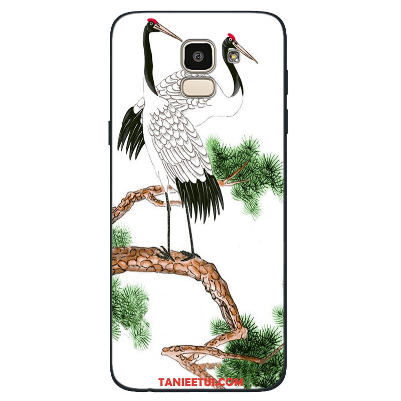 Etui Samsung Galaxy J6 All Inclusive Niebieski Anti-fall, Obudowa Samsung Galaxy J6 Gwiazda Silikonowe Ochraniacz