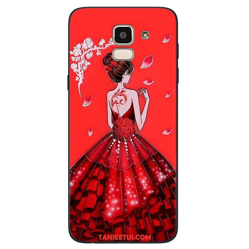 Etui Samsung Galaxy J6 All Inclusive Niebieski Anti-fall, Obudowa Samsung Galaxy J6 Gwiazda Silikonowe Ochraniacz