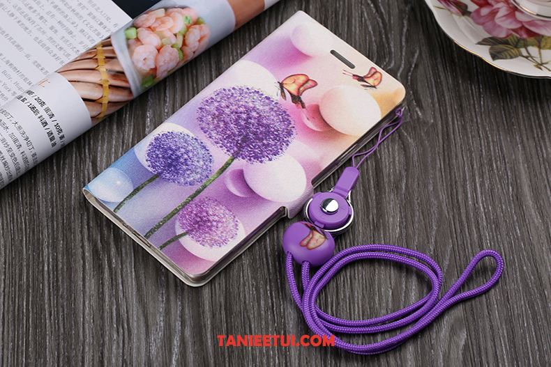 Etui Samsung Galaxy J6 All Inclusive Wiszące Ozdoby Skórzany Futerał, Pokrowce Samsung Galaxy J6 Anti-fall Niebieski Klapa