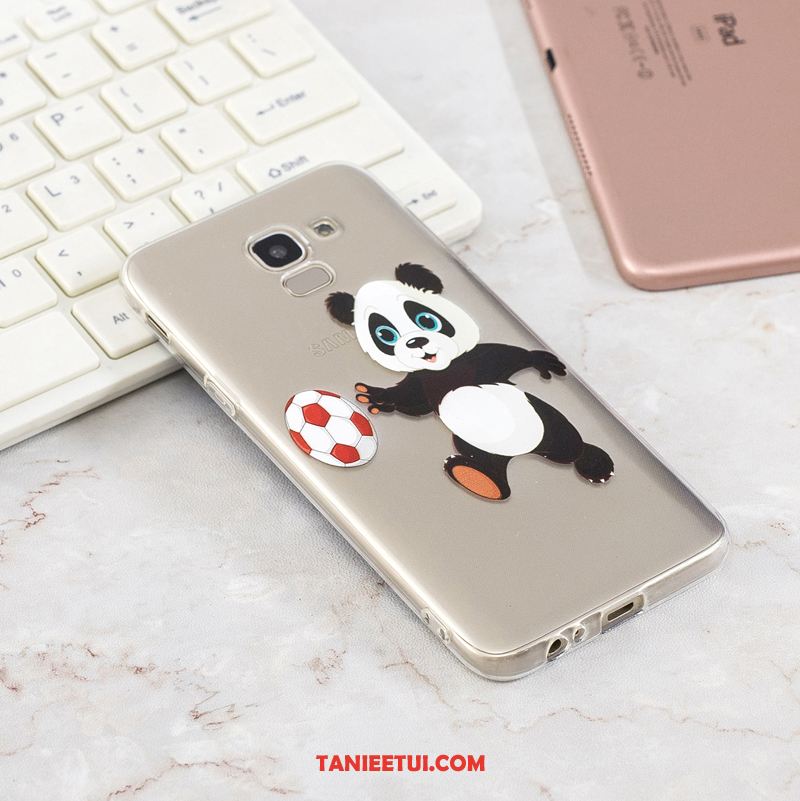 Etui Samsung Galaxy J6 Cienkie Przezroczysty Tylna Pokrywa, Pokrowce Samsung Galaxy J6 Ochraniacz Piękny Moda