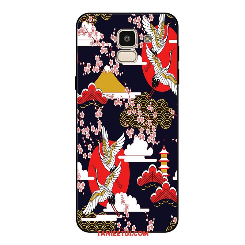 Etui Samsung Galaxy J6 Dostosowane Anti-fall Miękki, Pokrowce Samsung Galaxy J6 Żółty Gwiazda All Inclusive