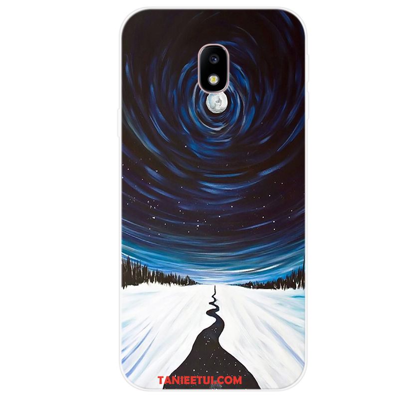 Etui Samsung Galaxy J7 2017 Miękki Gwiazda Kreskówka, Futerał Samsung Galaxy J7 2017 Dostosowane All Inclusive Niebieski