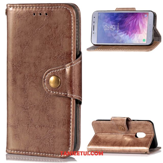 Etui Samsung Galaxy J7 2017 Proste Wiszące Ozdoby Silikonowe, Pokrowce Samsung Galaxy J7 2017 Anti-fall Vintage Czerwony