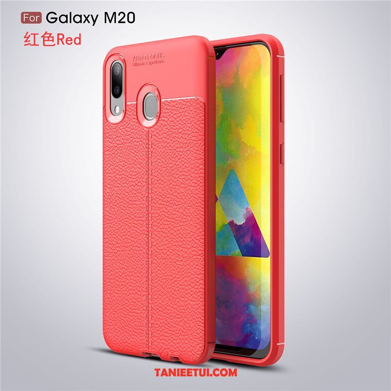 Etui Samsung Galaxy M20 All Inclusive Tendencja Ochraniacz, Obudowa Samsung Galaxy M20 Zielony Silikonowe Szkło Hartowane