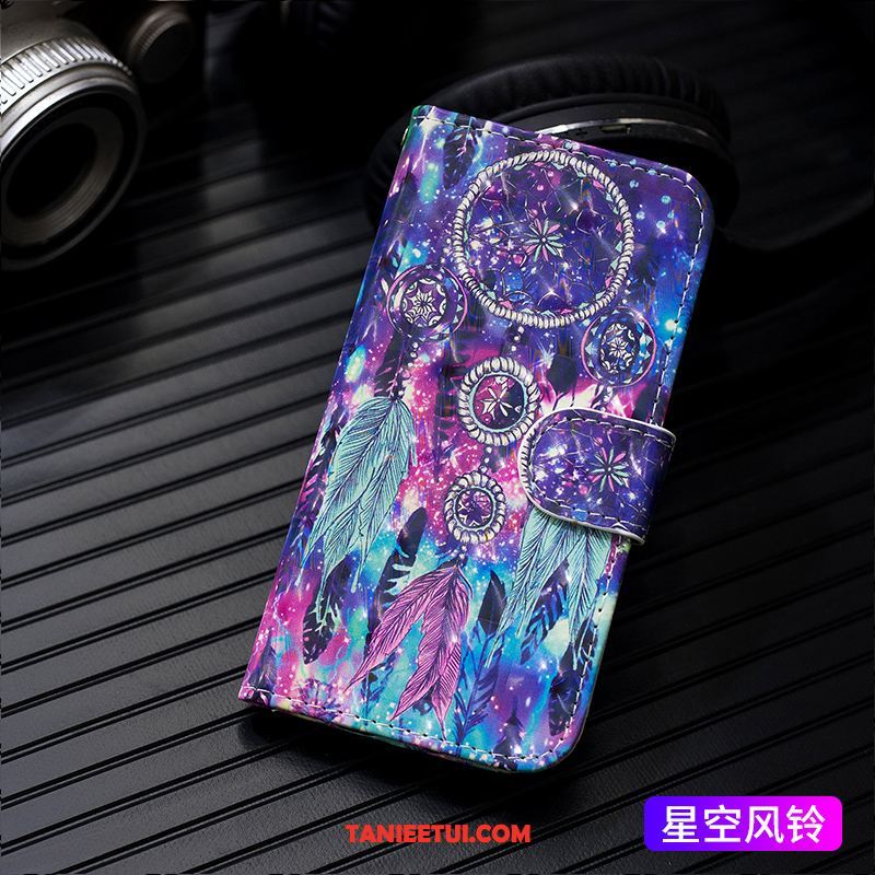 Etui Samsung Galaxy M20 Klapa Anti-fall Skórzany Futerał, Pokrowce Samsung Galaxy M20 Karta Ochraniacz Moda