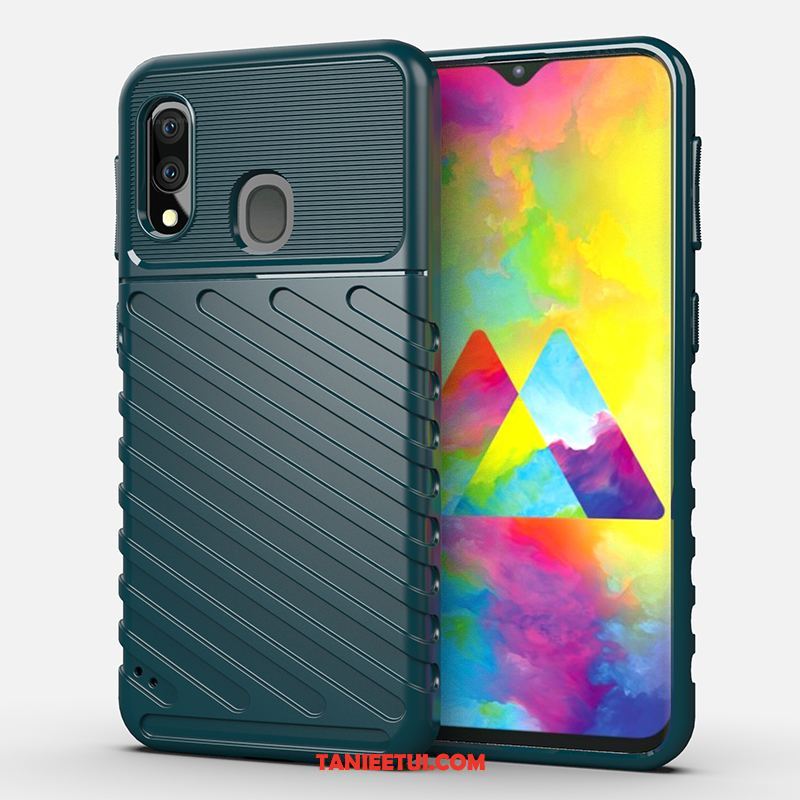 Etui Samsung Galaxy M20 Pu Pancerz Ochraniacz, Pokrowce Samsung Galaxy M20 Czarny Telefon Komórkowy Proste