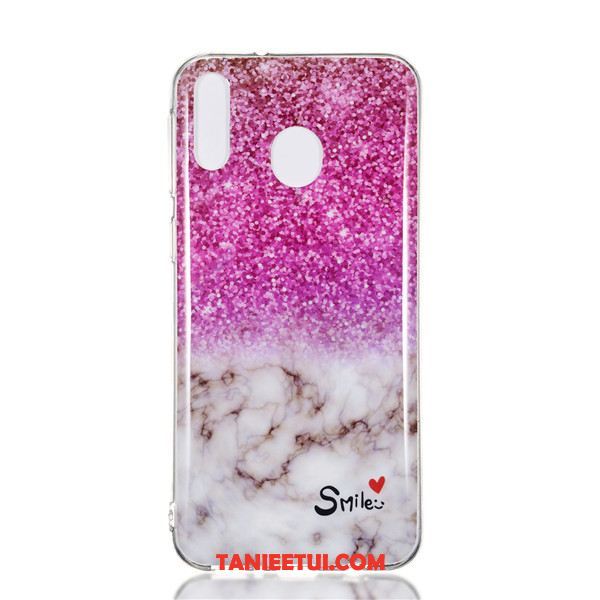 Etui Samsung Galaxy M20 Purpurowy Telefon Komórkowy Kreskówka, Obudowa Samsung Galaxy M20 Silikonowe Gwiazda Kreatywne