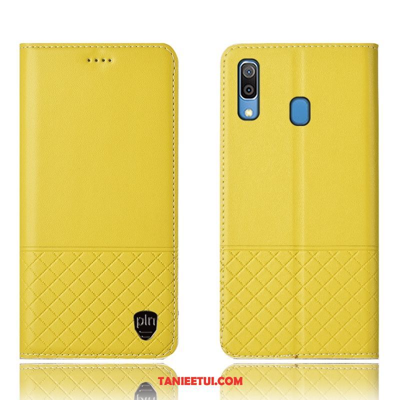 Etui Samsung Galaxy M20 W Kratę Gwiazda Telefon Komórkowy, Futerał Samsung Galaxy M20 Żółty Anti-fall Ochraniacz Beige