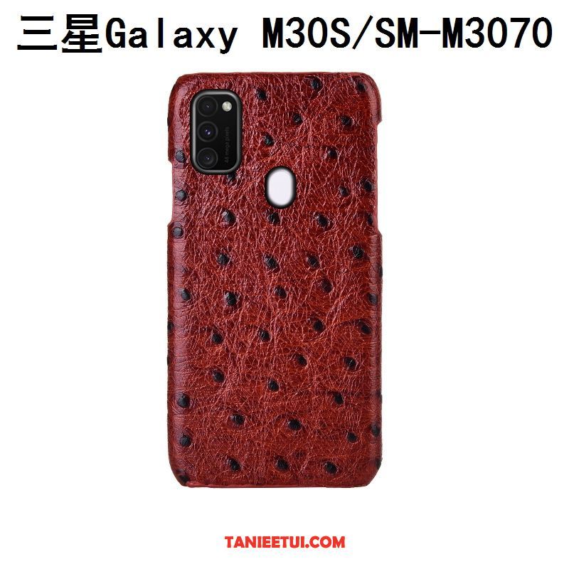 Etui Samsung Galaxy M30s Anti-fall Czarny Dostosowane, Futerał Samsung Galaxy M30s Telefon Komórkowy Tylna Pokrywa Luksusowy