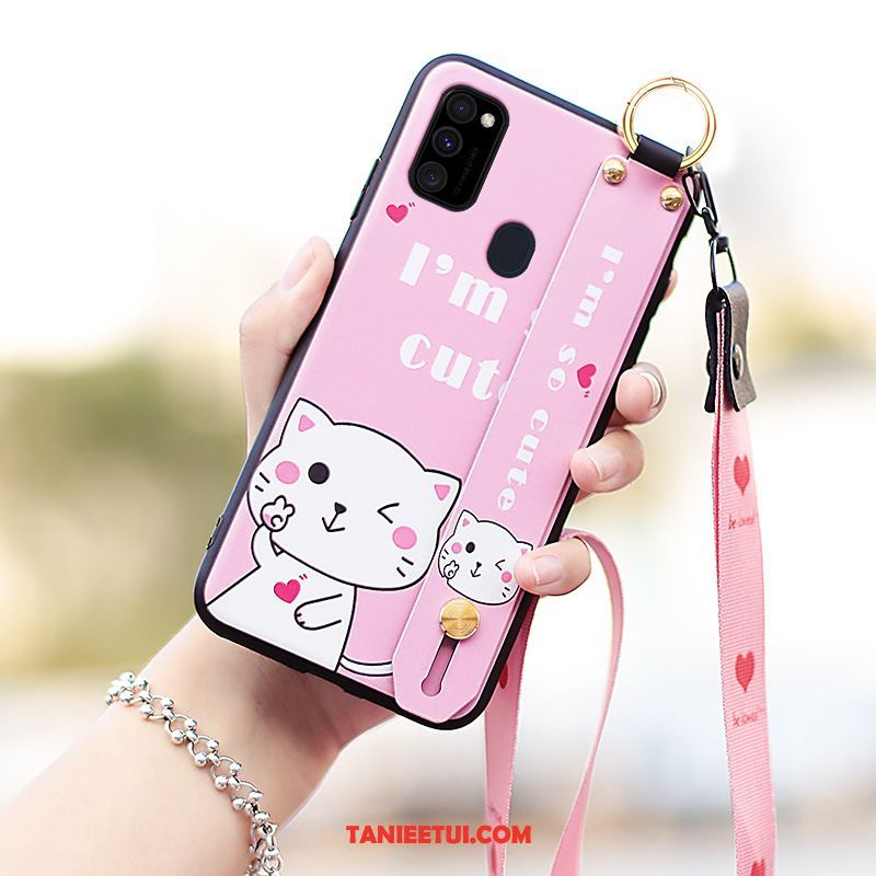 Etui Samsung Galaxy M30s Anti-fall Czarny Silikonowe, Pokrowce Samsung Galaxy M30s Miękki Gwiazda Kreskówka